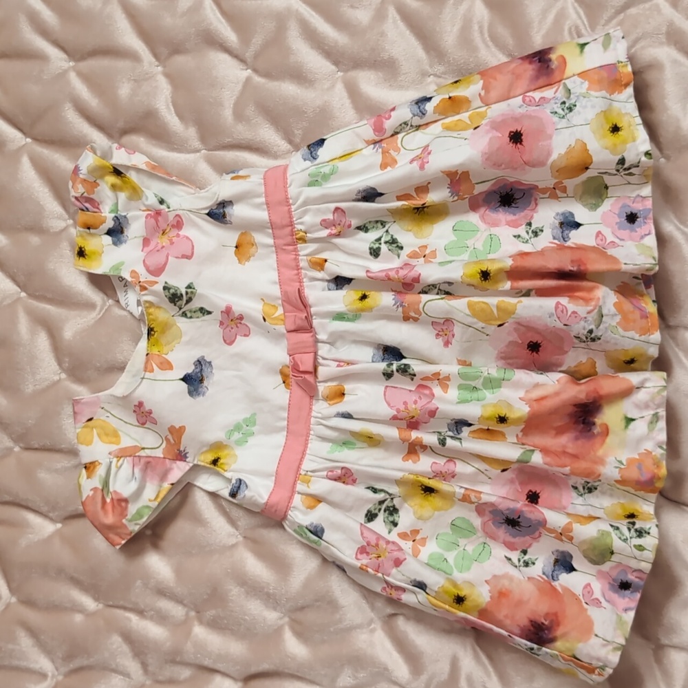 Floral baby dress